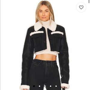 NBD Dolly Shearling Jacket